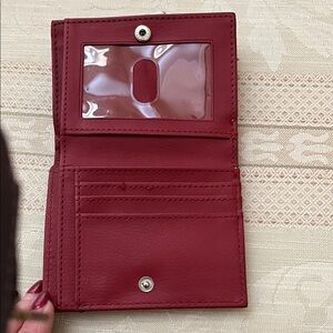 Elegant Red Wallet